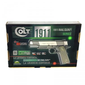 Страйкбольный пистолет Cybergun Colt 1911 (Rail) CO2 Blowback Pistol Dual Tone Slide арт.: 180525 [CYBERGUN]